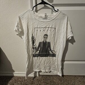 Panic At The Disco Brendon Urie Graphic T-Shirt White Tultex XXL Mens